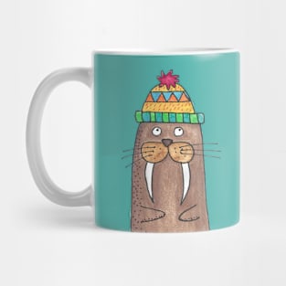 Winter Walrus Mug